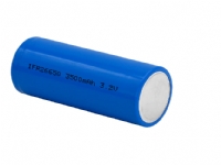 Cylindrical IFR26650 3.2V 3500mAh LiFePO4 cell 
